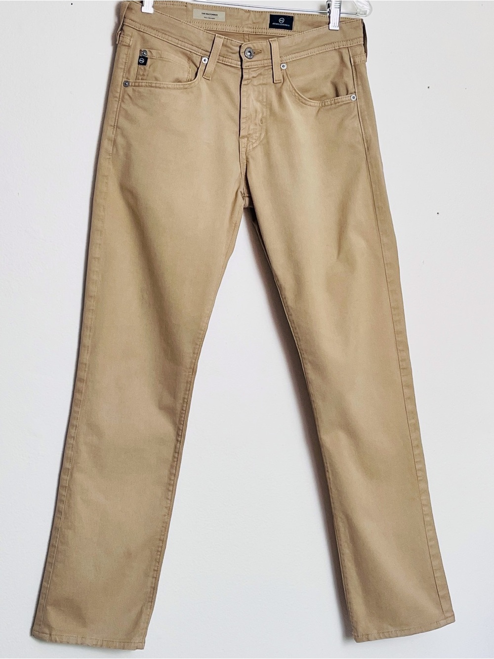 Men's Adriano Goldschmied Khaki Slim Straight-Leg Jeans Sz.28